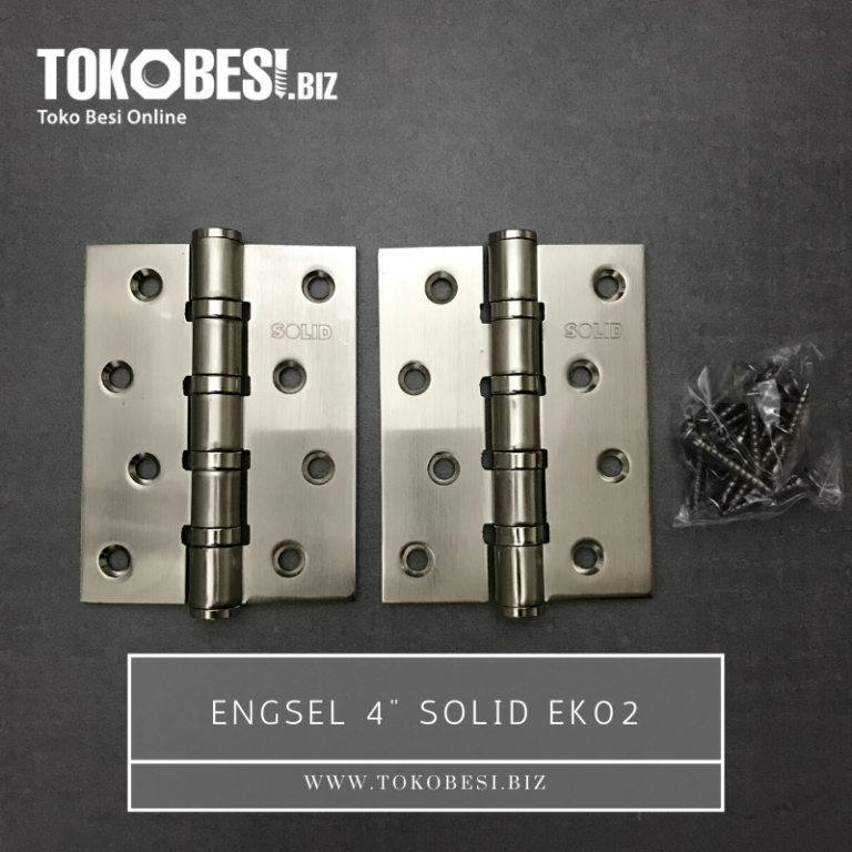  Engsel  4  SOLID  EK02 isi2 kotak Tokobesi biz