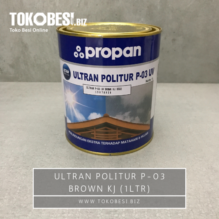  Ultran Politur  P 03 Brown KJ 1ltr Tokobesi biz